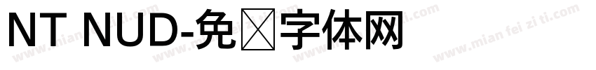 NT NUD字体转换